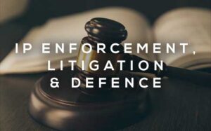 IP enforcement, litigation & defence